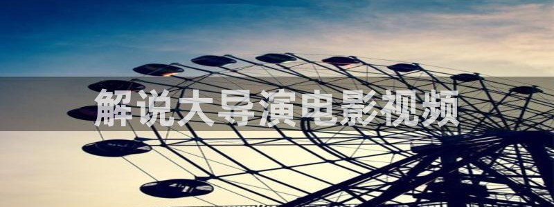 影院西瓜影院：解说大导演电影视频