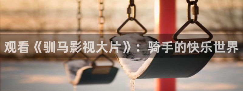 凤囚凰全集免费西瓜：观看《驯马影视大片》：骑手的快乐世界